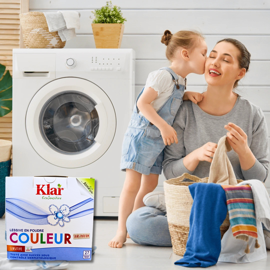 Klar prací prášek na barevné prádlo